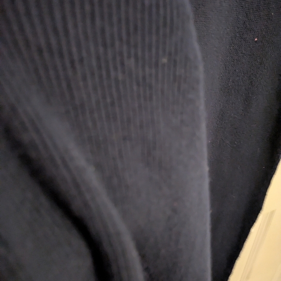 Caroline Constas L Navy And White Knit Sleeveless Dress NWT - Picture 7 of 10